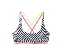 BUFFALO Top per bikini lime / rosa / nero / offwhite Donna BUFFALO 75xA/B lime / rosa / nero / offwhite