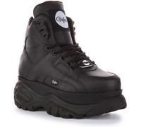 Buffalo Vegan Nappa Lace Platform Hi Scarpe Da Donna Bianche UK 3 - 7