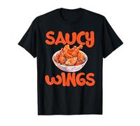 Buffalo Wings Foodie American Food Lover Ali di Pollo Maglietta