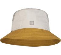 Buff Sun Bucket Hat Hak Ocher S/m 21 - Cappello trekking - Grigio/giallo/bianco [Taglia : Unique]