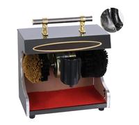 Buffer elettrico completamente automatico per scarpe, con funzione di rimozione della polvere e lucidatura, ideale per casa, hall dell'hotel e ufficio