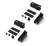 Buffer silenziosi Cerniere per porte ' armadio Resistenza alla corrosione in acciaio inossidabile Tipo pesante per uso in cucina per bagno Cerniere a chiusura silenziosa per armadi