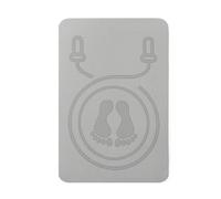 Buffer Tappetino per Corda per Saltare Muto - Tappetino Ammortizzante in TPE da 15,7x23,6 Pollici 0,6 cm, Antiscivolo Antiurto per Sport, Protezione per Il Pavimento per Esercizi Silenziosi Rosa Blu G