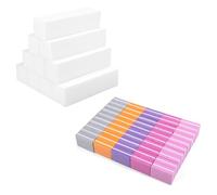 Buffer Unghie Blocco, Nail Buffer Quadrato Spugna Buffer Unghie Professionale per Salone Unghie, Nail Art Fai da te a Casa(60PCS)