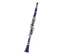 Buffet Clarinetto 17 Tasti Sib Clarinetto Professionale Tubo Nero Con Scatola Guanti Ancia Clip Accessori Per Clarinetto(Set 7)