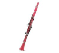 Buffet Clarinetto 17 Tasti Sib Clarinetto Professionale Tubo Nero Con Scatola Guanti Ancia Clip Accessori Per Clarinetto(Set 1)