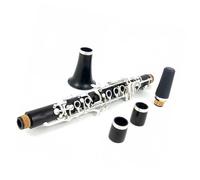 Buffet Clarinetto Mib 17 Tasti In Legno Di Sequoia Placcato In Alpacca CLARINETTO Buon Suono(A)