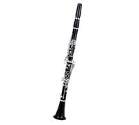 Buffet Clarinetto Professionale In Ebano Sib 17 Tasti In Rame Argentato Grenadilla(Silver)