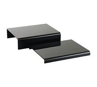 buffet step display 75 mm di altezza 75 x 300 x 250 MM acrilico nero ristorante commerciale