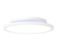 Buffi - Pannello LED da soffitto, 25 cm, colore: sabbia/bianco/bianco caldo