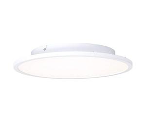 Buffi - Pannello LED da soffitto, 35 cm, colore: sabbia/bianco/bianco caldo