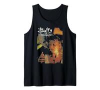 Buffy And The Master Distressed Vintage 90's TV Show Canotta