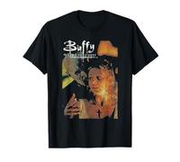 Buffy And The Master Distressed Vintage 90's TV Show Maglietta