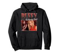 Buffy The Vampire Slayer 90's Buffy Collage TV Show Felpa con Cappuccio