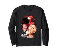Buffy The Vampire Slayer Buffy & Angel Vintage Poster Maglia a Manica