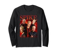 Buffy The Vampire Slayer Iconic Spike 90's Collage Poster Maglia a Manica