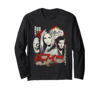 Buffy The Vampire Slayer Japanese Movie Poster TV Show Maglia a Manica