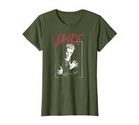 Buffy The Vampire Slayer Punk Rock Spike Maglietta, Donna, Oliva, 3XL
