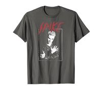 Buffy The Vampire Slayer Punk Rock Spike Maglietta, Uomo, Asfalto, XXL