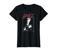 Buffy The Vampire Slayer Punk Rock Spike TV Show Maglietta, Donna, Nero, M