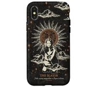 Buffy the Vampire Slayer The Slayer Tarot Card TV Show Custodia per iPhone X/XS