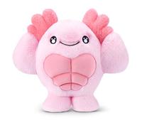 BUFFYS Series 1 Peluche assortiti da 20 cm (Axolotl) di ZURU, morbidi e confortevoli, con materiali ultra-soffici, adorabili personaggi di animali di peluche. Perfetti per coccole