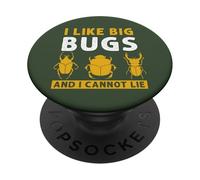 Bug Amante Mi piace Big Bugs Insetter Entomologia PopSockets PopGrip Adesivo
