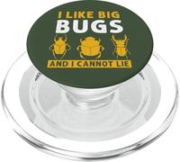Bug Amante Mi piace Big Bugs Insetter Entomologia PopSockets PopGrip per MagSafe