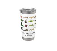 Bug Explorer Entomologo in Formazione Insetti Bambini Ragazza Ragazzi Bicchiere termico in acciaio inox doppia parete