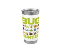Bug Hunter Bug Catcher Insetti Amante Natura Entomologia Bambini Bicchiere termico in acciaio inox doppia parete