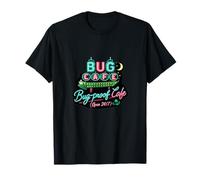 Bug-Proof Cafe Open 24 7 Insegna al Neon Umorismo debug Maglietta