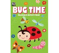 Bug Time Children's Coloring Activity Book