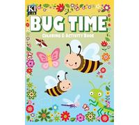 Bug Time Children's Coloring Activity Book