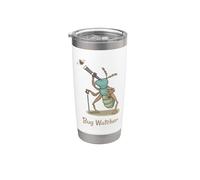 Bug Watcher Carino Bug con telescopio Bicchiere termico in acciaio inox doppia parete
