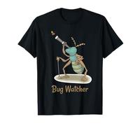 Bug Watcher Carino Bug con telescopio Maglietta