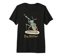 Bug Watcher Carino Bug con telescopio Maglietta Premium