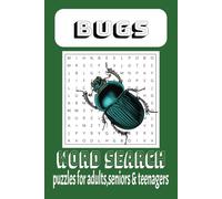 Bug Wordsearch Buzzle Book: Word Searches with Easy to Read Print about Bugs, Insects, Spiders and More | 6x9 inches, 110 pages | 50+ puzzles... Gift for Vacations, Holidays and Free Times