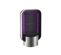 Bug Zapper Interni Ed Esterni, Lampada Elettrica Antizanzare con Ventola Silenziosa, Trappola per Zanzare con Sensore Intelligente per il Cortile di