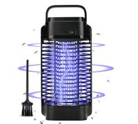 Bug Zapper, Lampada Antizanzare Elettrica, Lampada Zanzare 4200V 18W UV Zanzariera Elettrica Lmpermeabile IPX4, Per Esterno ed Interni, Outdoor & Indoor Zanzara Killer Lamp