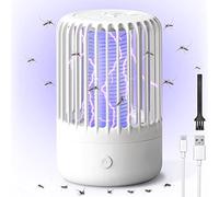 Bug Zapper - Lampada per distruggere le zanzare, con luce ultravioletta a 360°, resistente agli insetti, per interni ed esterni