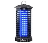 Bug Zapper Outdoor, Plug in Electric Mosquito Fly Zapper w/ 15W Light & 4200V Grid & on/Off Switch, Mosquito Traps & Killer for Indoor, Kitchen, Patio, Backyard and More (Black)