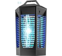 Bug Zapper Outdoor, Zapper Zanzariera da 20 W con sensore di luce dal tramonto all'alba, 4200 V elettrico per interni per una copertura di 2300 mq