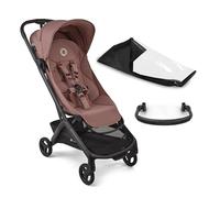 Bugaboo Butterfly 2 Passeggino da Viaggio - Sistemi Modulari con Maniglione e Parapioggia - Leggero, Piegabile con Una Mano, Seduta Reclinabile, Da 6 Mesi a 4 Anni - Dusty Pink