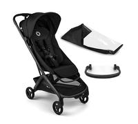 Bugaboo Butterfly 2 Passeggino da Viaggio - Sistemi Modulari con Maniglione e Parapioggia - Leggero, Piegabile con Una Mano, Seduta Reclinabile, Da 6 Mesi a 4 Anni - Heritage Black