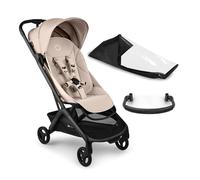 Bugaboo Butterfly 2 Passeggino da Viaggio - Sistemi Modulari con Maniglione e Parapioggia - Leggero, Piegabile con Una Mano, Seduta Reclinabile, Da 6 Mesi a 4 Anni - Desert Taupe