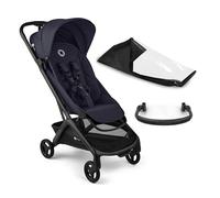 Bugaboo Butterfly 2 Passeggino da Viaggio - Sistemi Modulari con Maniglione e Parapioggia - Leggero, Piegabile con Una Mano, Seduta Reclinabile, Da 6 Mesi a 4 Anni - Deep Indigo