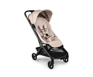 Bugaboo Butterfly 2 Passeggino Leggero da Viaggio Dimensioni Cabina, Portatile, Piegabile con Una Mano, con Seduta Reclinabile, Cestino Portaoggetti e Tracolla - da 6 Mesi a 4 Anni - Desert Taupe