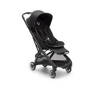 Bugaboo Butterfly Passeggino da viaggio ultra compatto leggero pieghevole in un secondo, passeggino da città molto spazioso per neonati e bambini piccoli, maneggevole e confortevole, notte nera