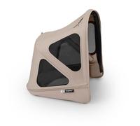 Bugaboo Donkey 6 Cappottina Breezy, Estensibile per una maggiore copertura e una Protezione Solare ottimale, Resistente all'Acqua, Compatibile Con Tutti i Passeggini Donkey, Desert Taupe