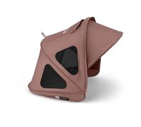 Bugaboo Dragonfly Cappottina Breezy, Estensibile per una maggiore copertura e una Protezione Solare ottimale, Resistente all'Acqua, Dusty Pink